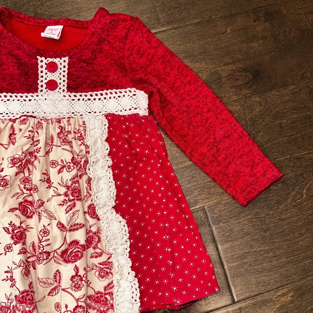 Molly & Millie Set Coordinated Top and Bottom Set Toddler Girl Size 2T